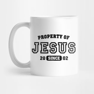 Property of Jesus since 2002 Mug